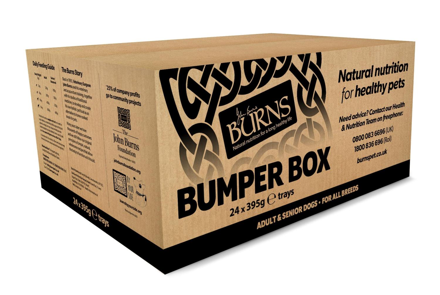 burns chicken box of 8
