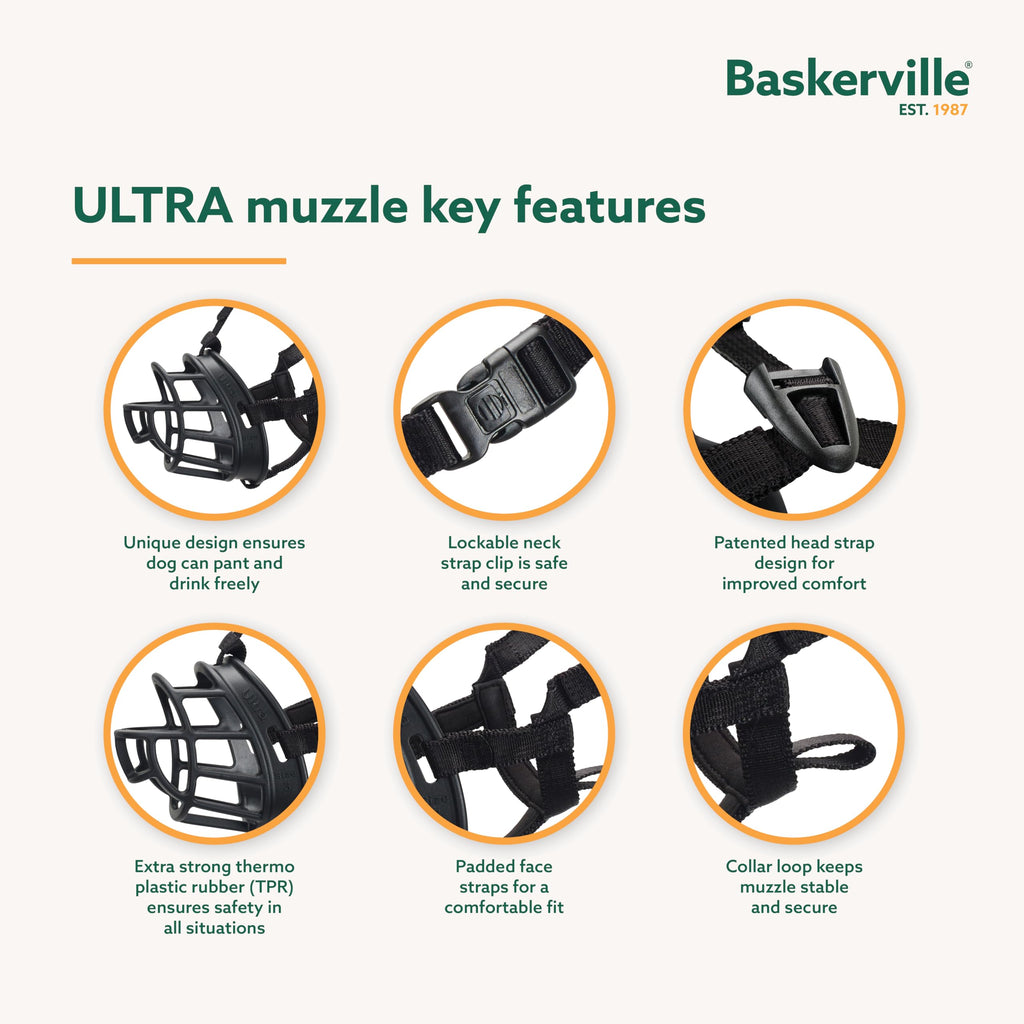 Baskerville Basket Muzzle Size 6