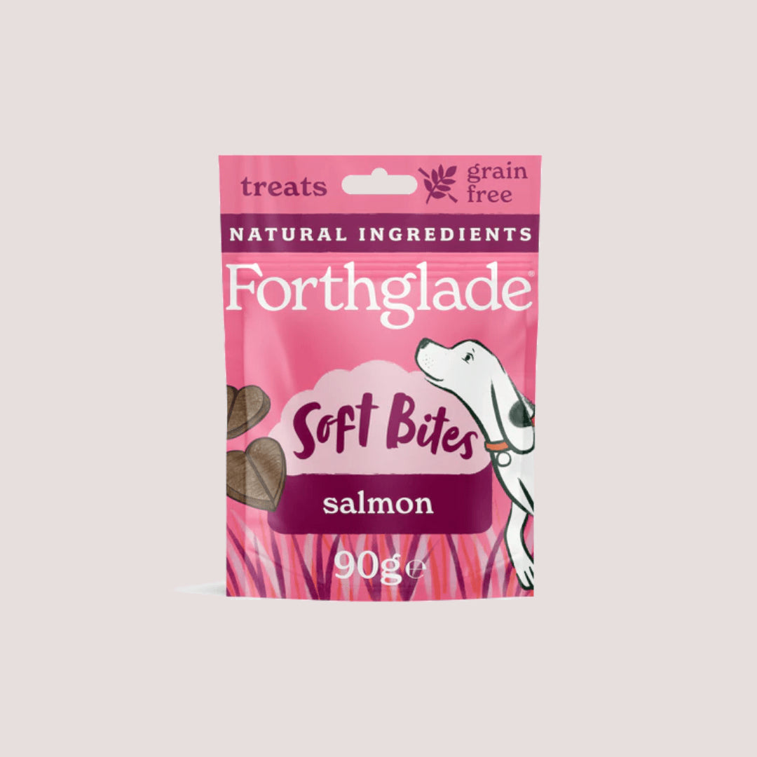Forthglade Soft Bites Treats Salmon Grain Free 90g