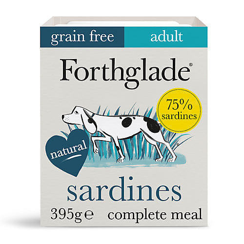 Forthglade Complete Adult Sardines Grain Free 395g