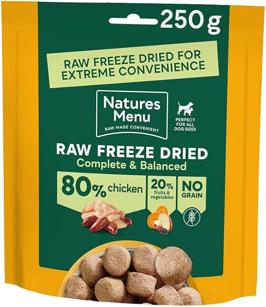 Natures Menu Raw Freeze Dried Chicken 250g