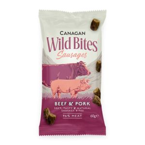 canagan wild bites beef & pork