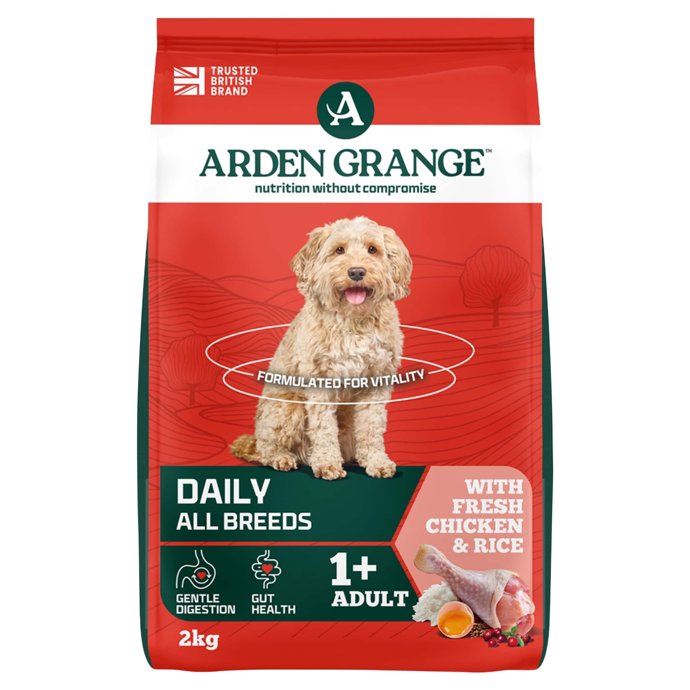 Arden Grange Adult Chicken & Rice 2kg