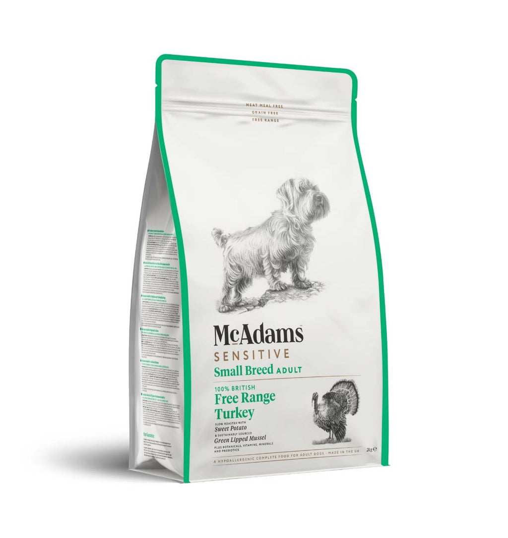 McAdams Small Breed Adult Sensitive Turkey 2kg