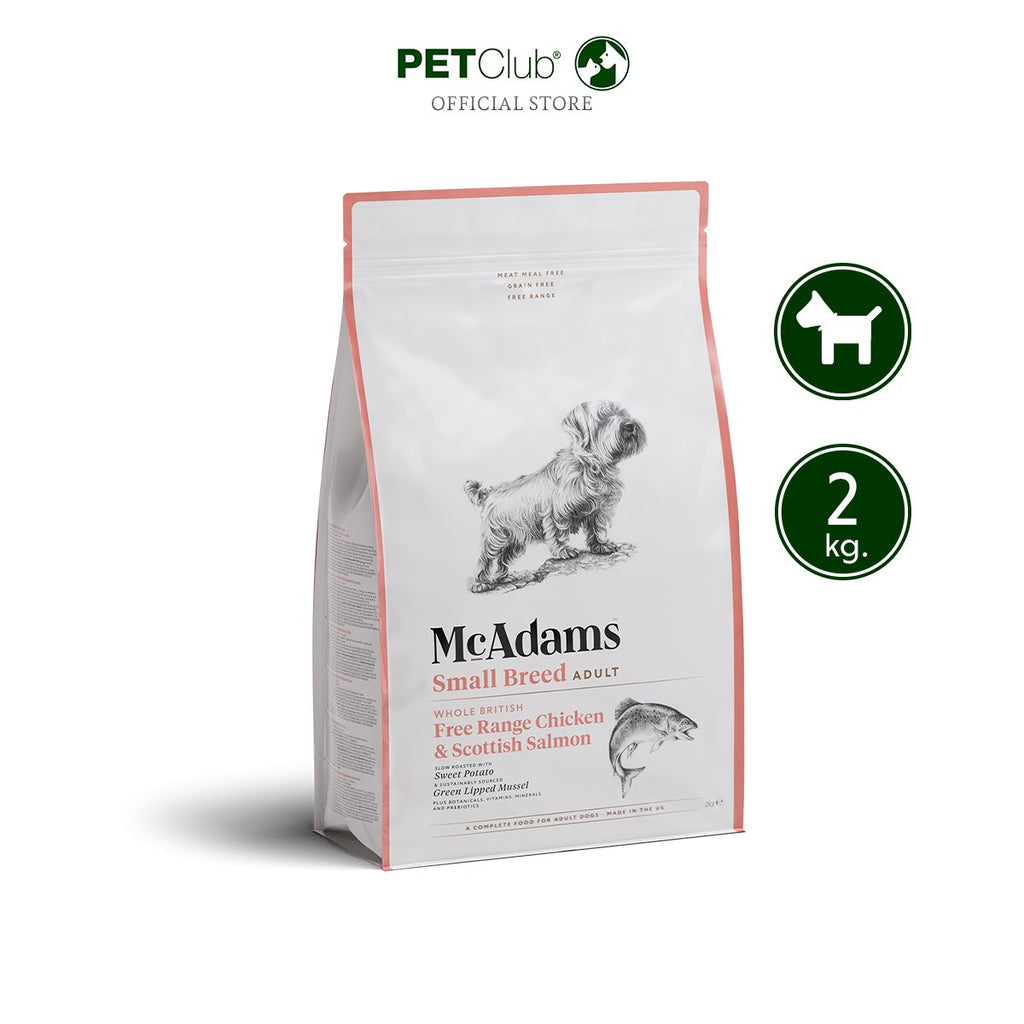 McAdams small breed 2kg chicken & salmon