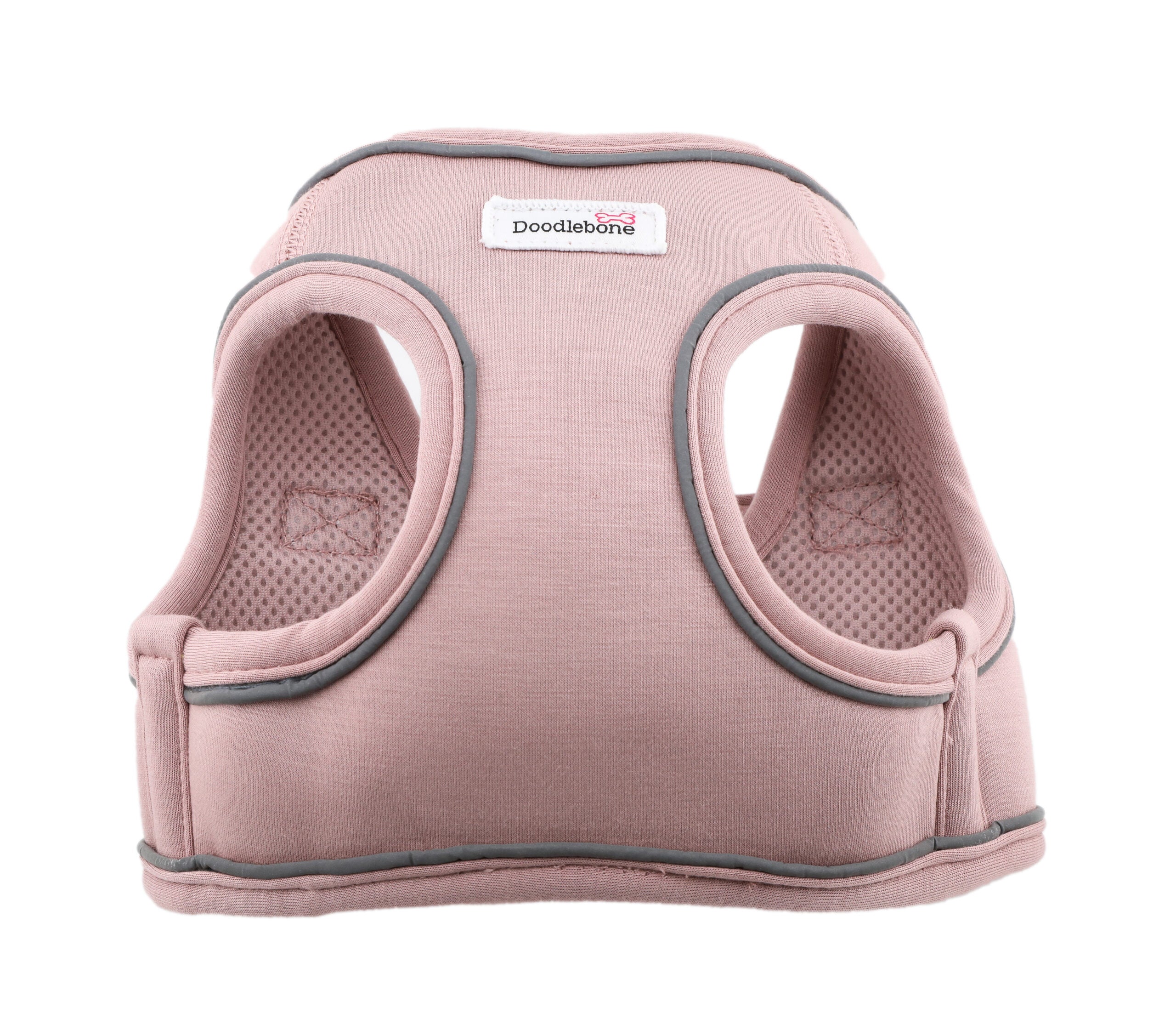 Doodlebone Dinky Dog Snappy Harness Chalky Pink Size2