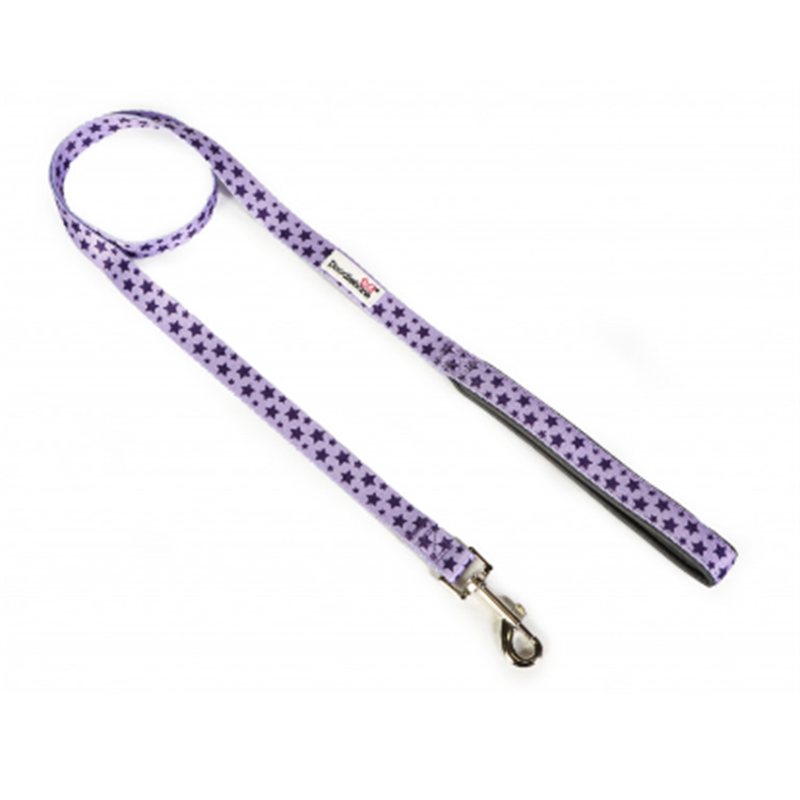 Doodlebone Violet Stars Lead 20mm
