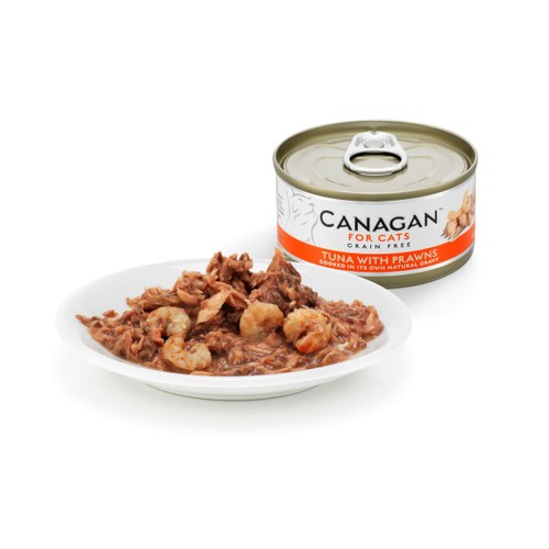 Canagan Cat Can - Tuna with Prawns 75g x 12