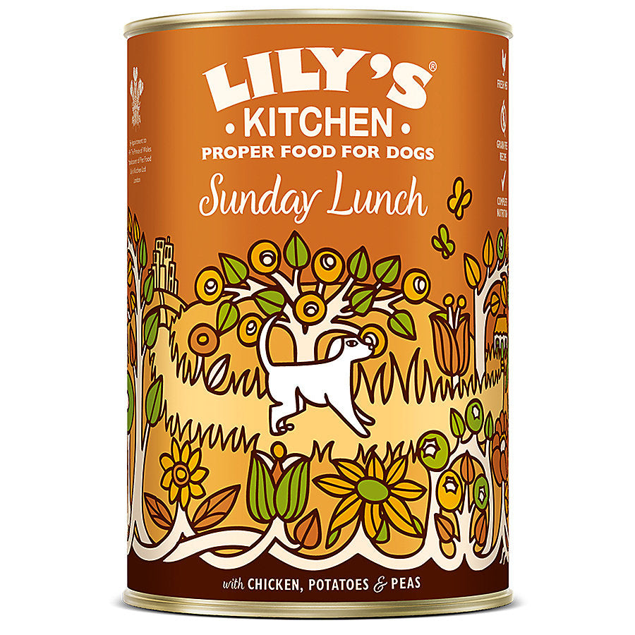 Lilys Kitchen Sunday Lunch for Dogs 400g