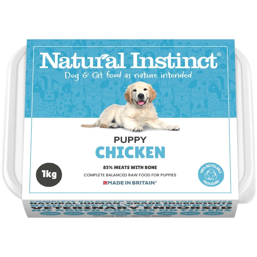 natural instinct puppy 1kg chicken