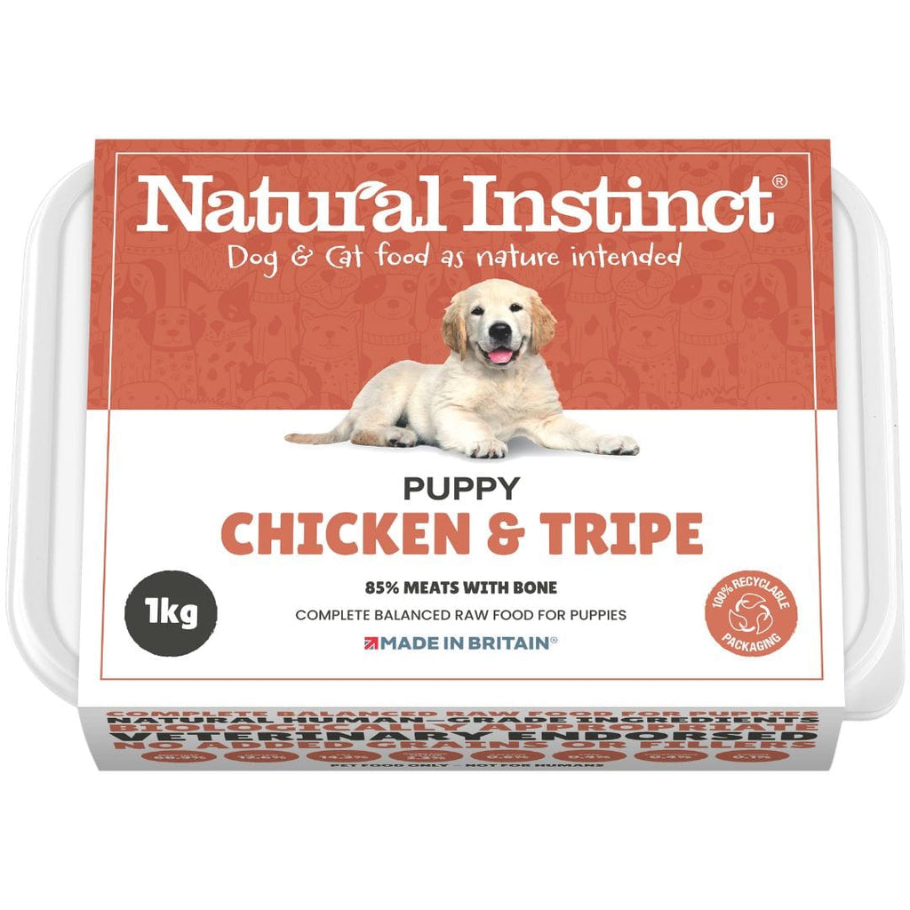 natural instinct puppy 1kg chicken & tripe