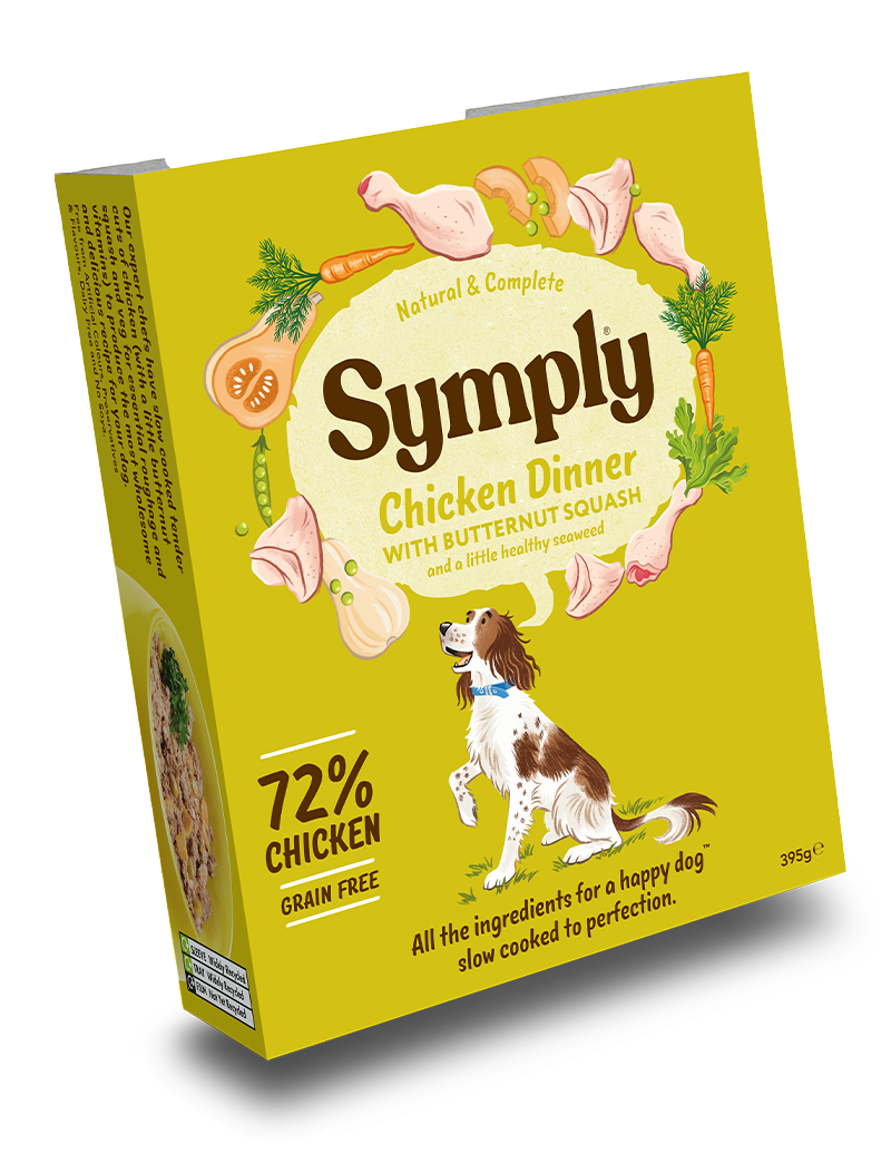 Symply Tray Adult Chicken Dinner 395 - Grain Free