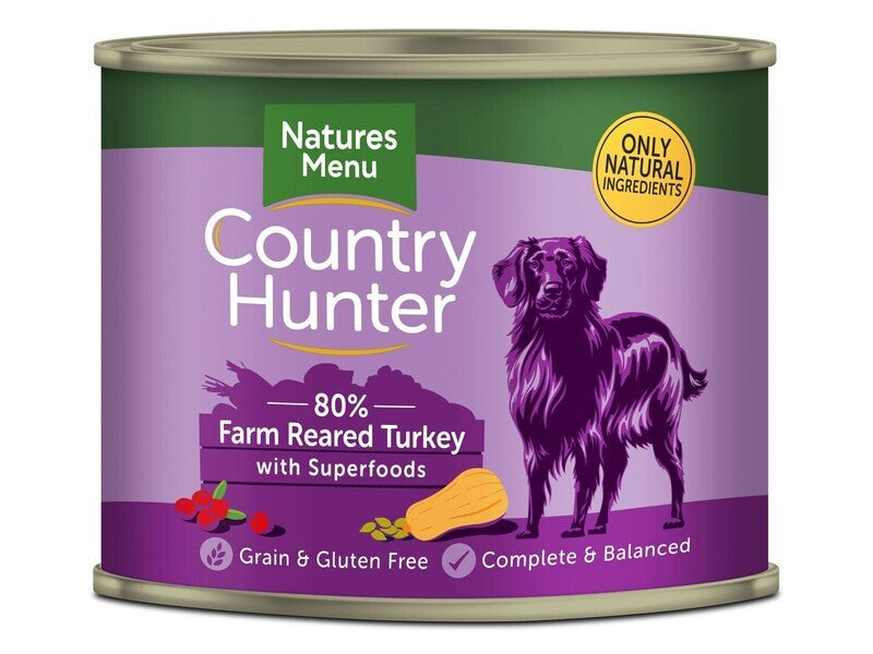 Natures Menu CH Farm Reared Turkey 600g