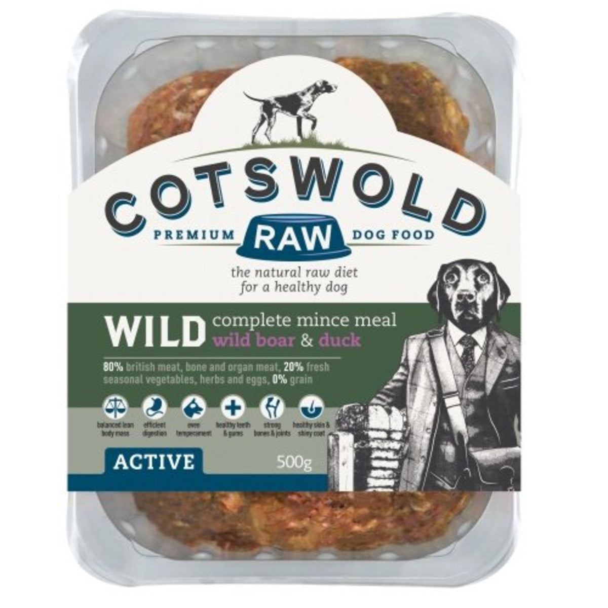 Cotswold Wild Boar & Duck Mince 500g