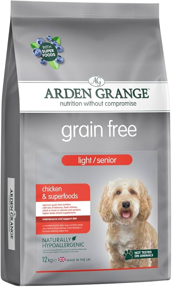 Arden Grange Light/senior Ch/superfoods 12kg