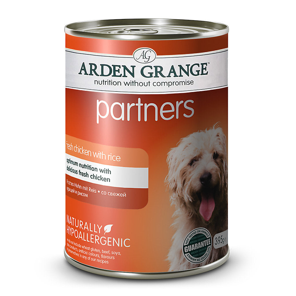 Arden Grange Partners Chicken Rice & Veg (6Pk) 395g