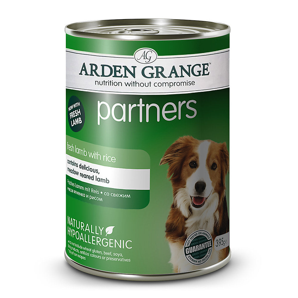 Arden Grange Partners Fresh Lamb Rice & Vegetables 395g 6pk