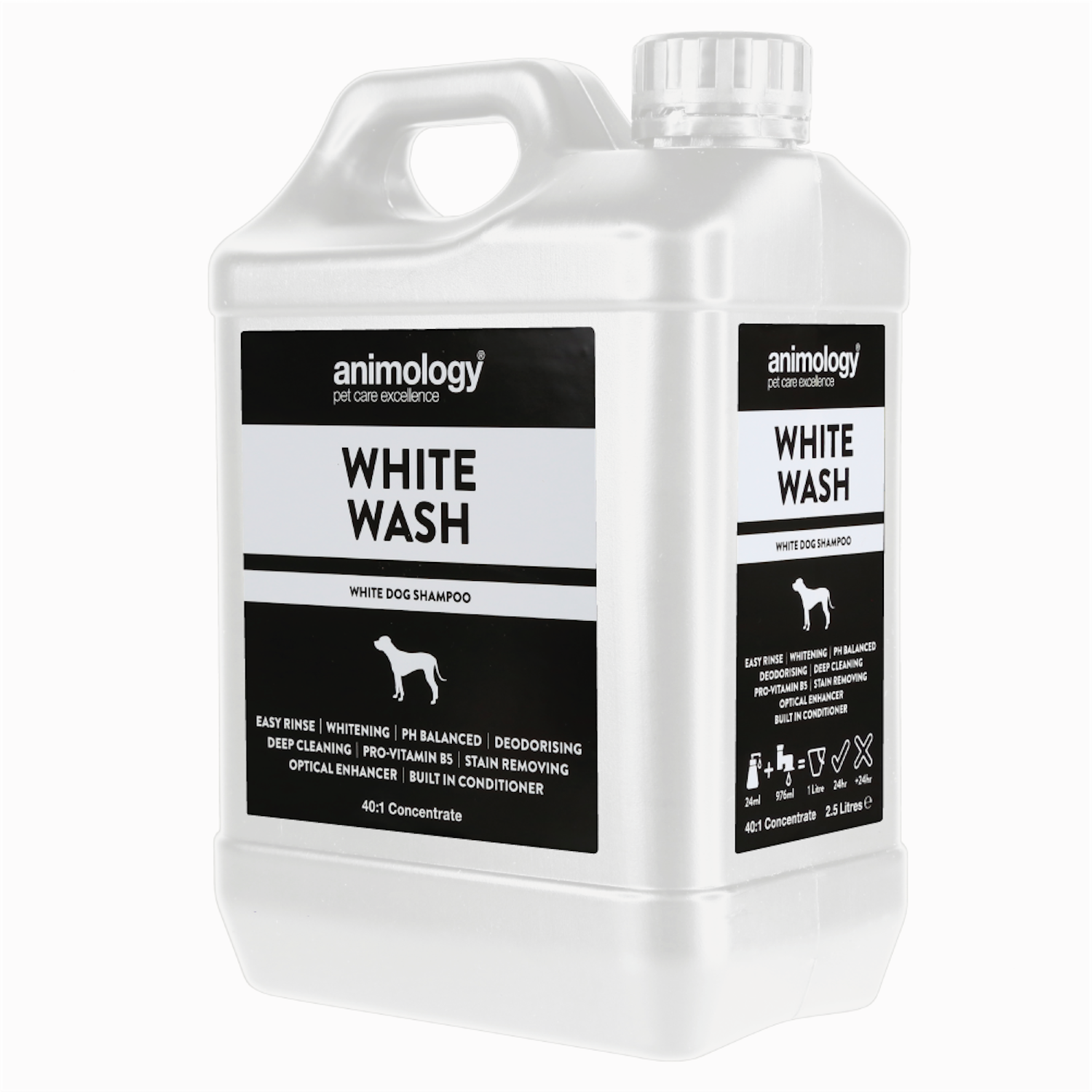 Animology White Wash Shampoo 2.5ltr
