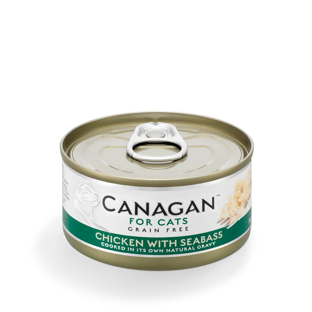 Canagan Cat Can - Chicken with Seabass 75g x 12