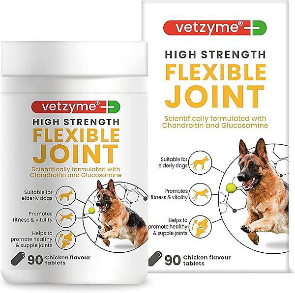 Vetzyme Flexible Joint Tablets High Strength (90Tabs)