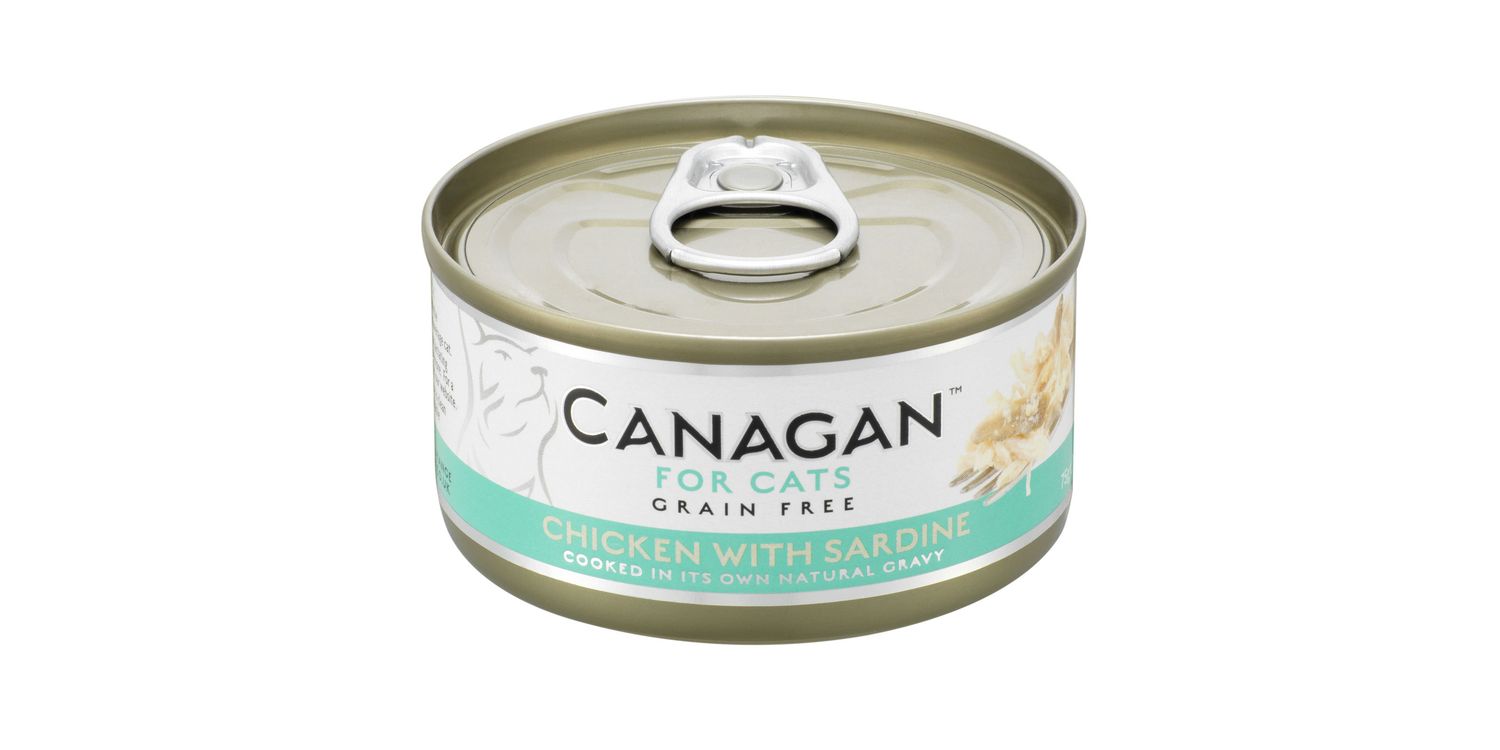 Canagan Cat Can - Chicken with Seabass 75g x 12