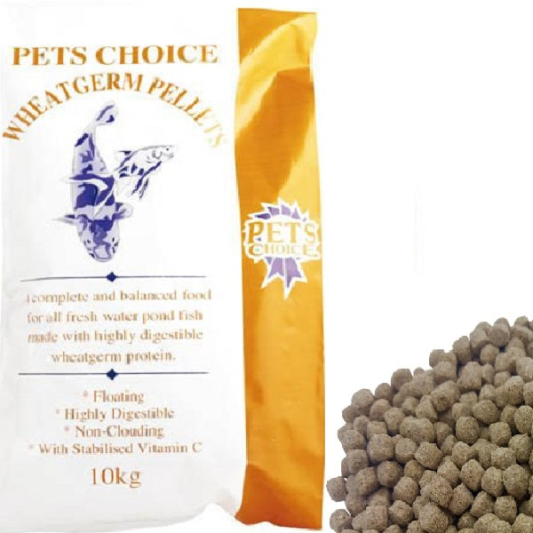 Pets Choice Wheatgerm Pond Pellets 10kg