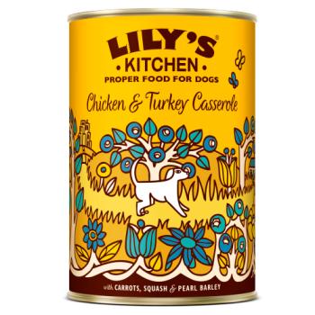 Lilys Kitchen Chicken and Turkey Casserole 400g