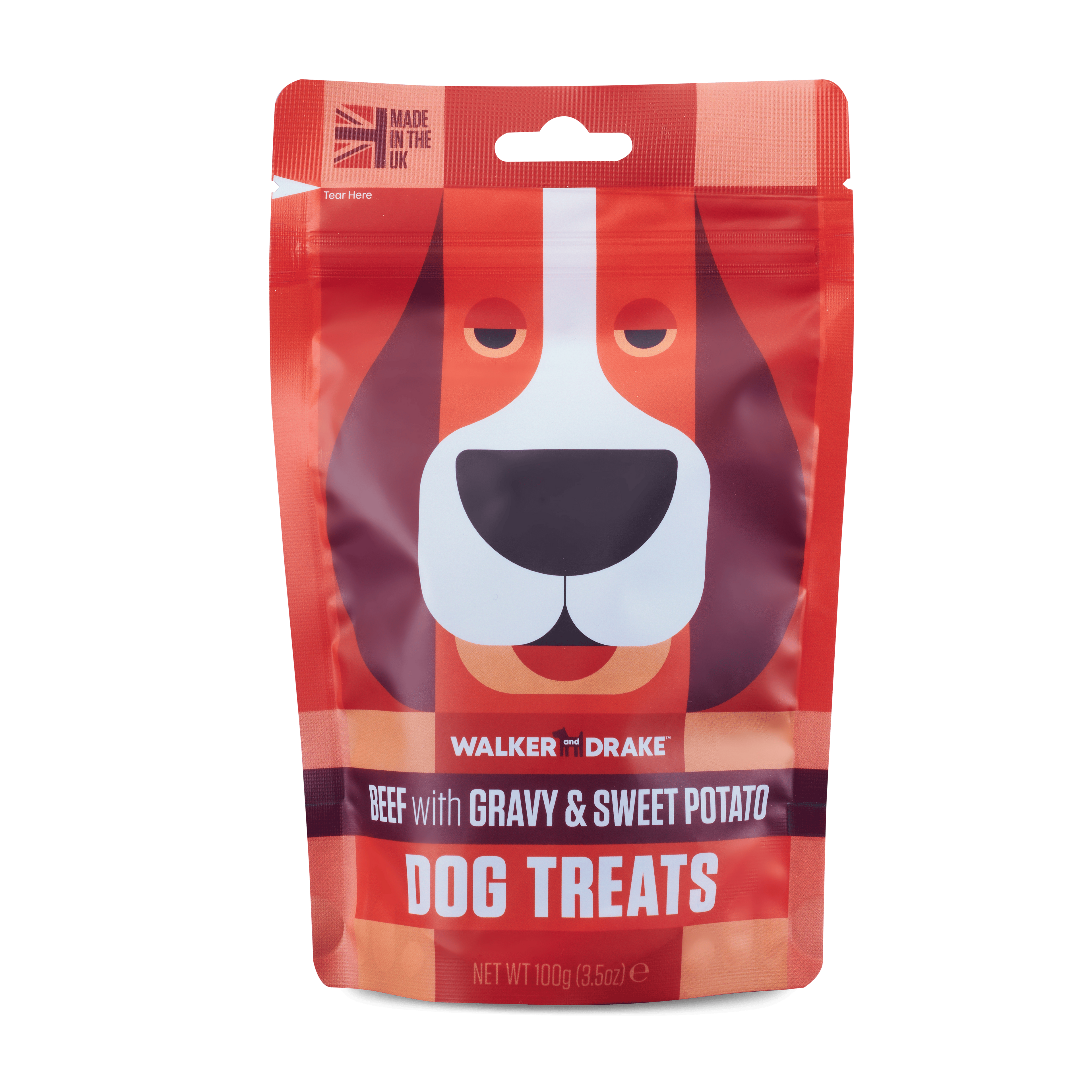 walker & drake dog treats beef with gravy & sweet potato