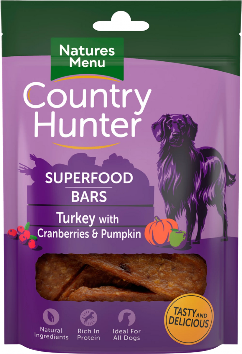 Natures Menu CH Superfood Bar Turkey 100g
