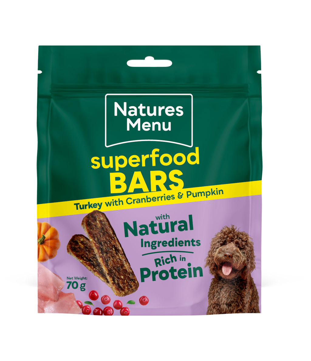 Natures Menu CH Superfood Bar Turkey 100g