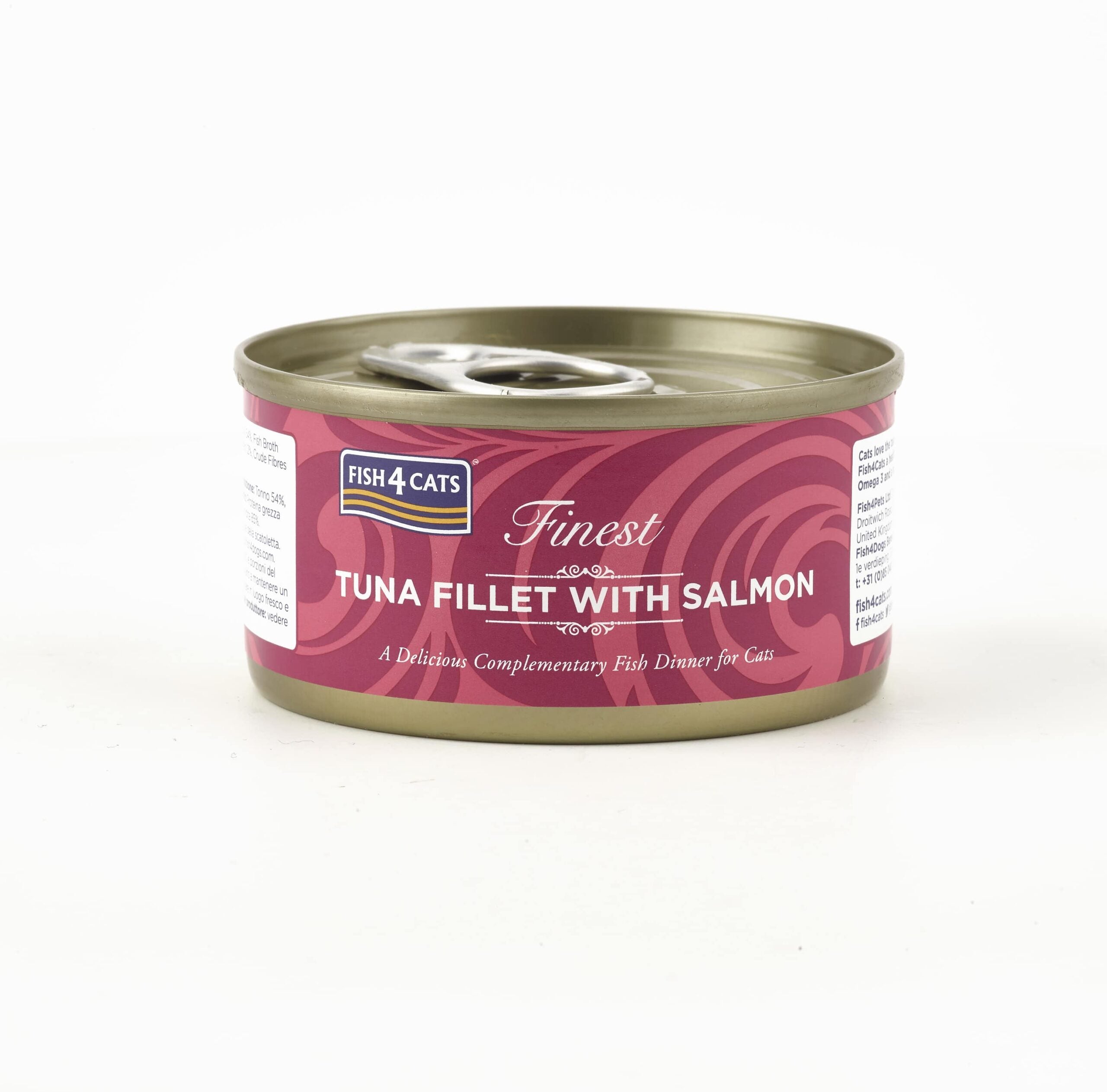 Fish4Cats Finest Tuna Fillet With Salmon 70g
