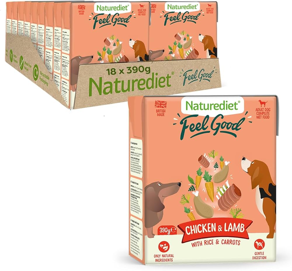 Naturediet Chicken And Lamb Box 18x390g