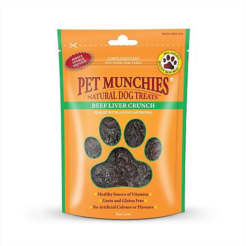 Pet Munchies Beef Liver Crunch 90g
