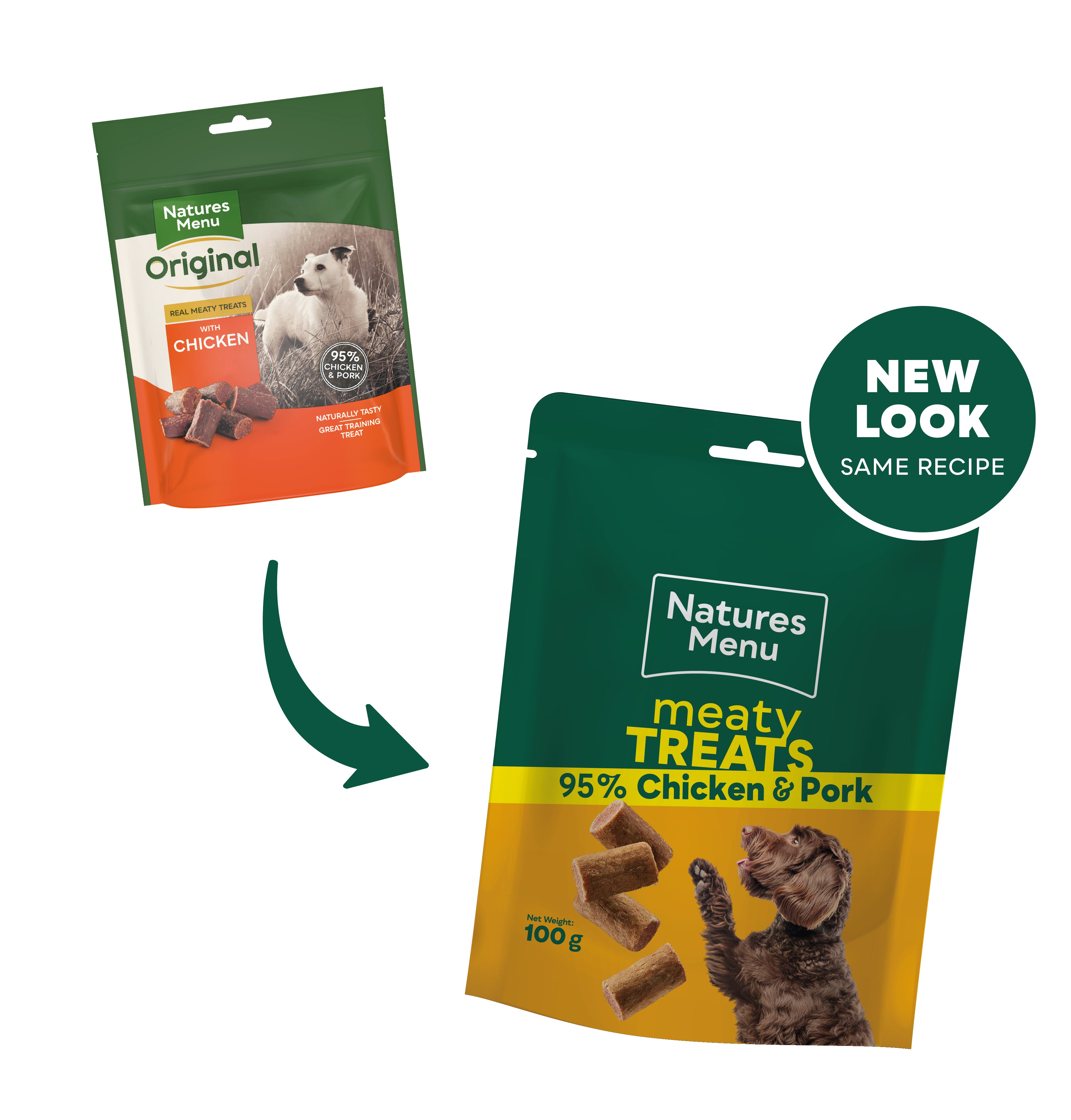 Natures Menu Chicken Treat 120g