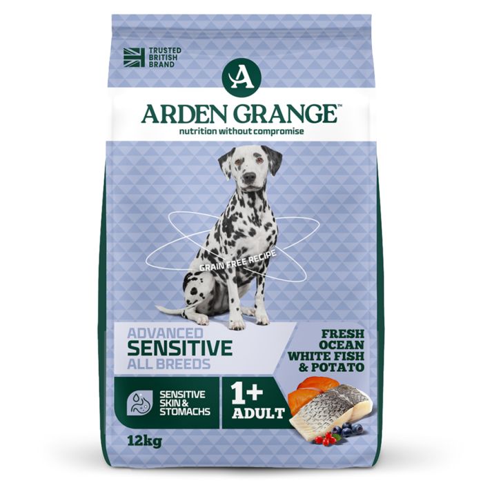 Arden Grange Sensitive Adult White Fish & Potato 12kg