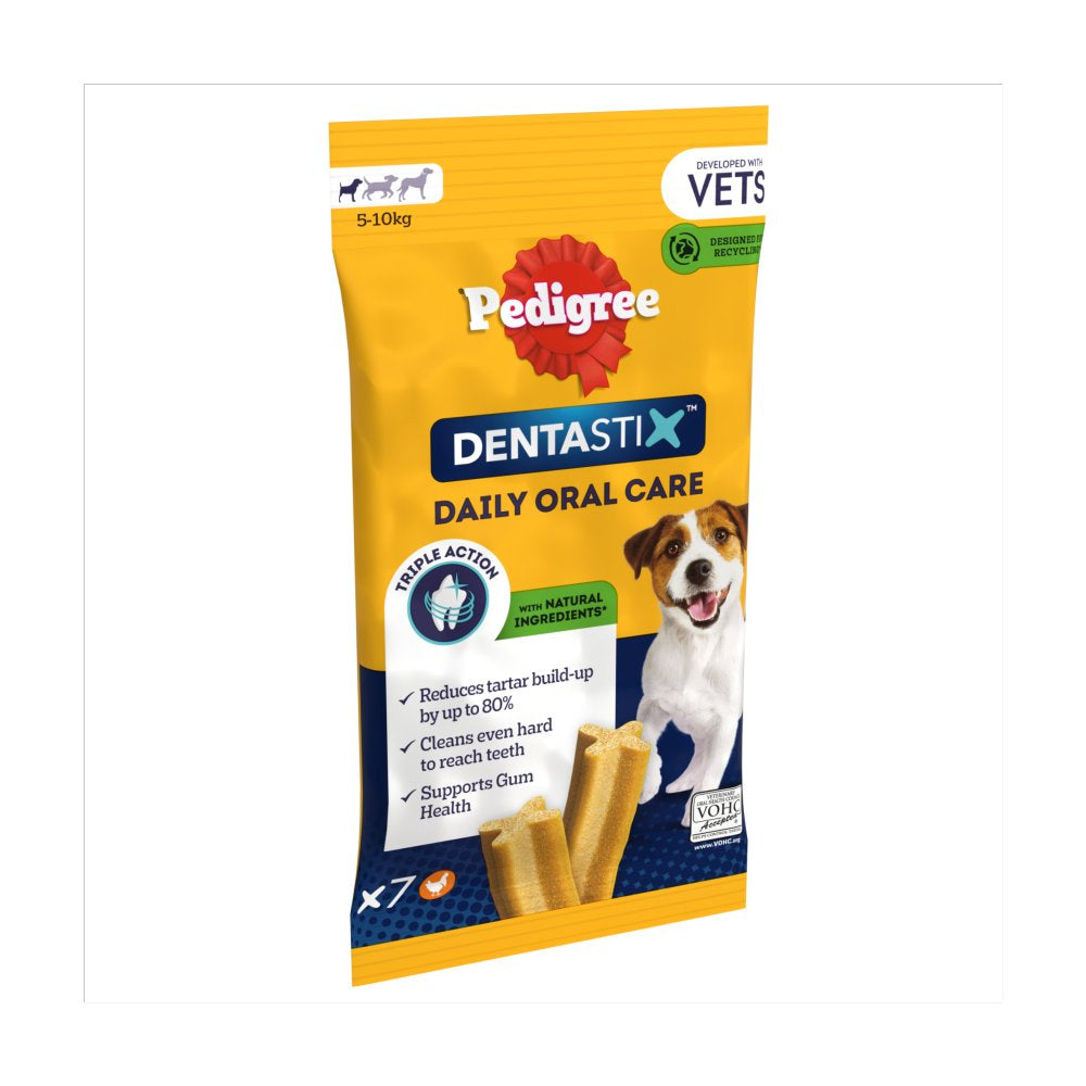Pedigree DentaStix Daily Dental Chews Small Dog 7 Sticks