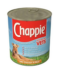 Chappie Chicken & Rice Tins 412g