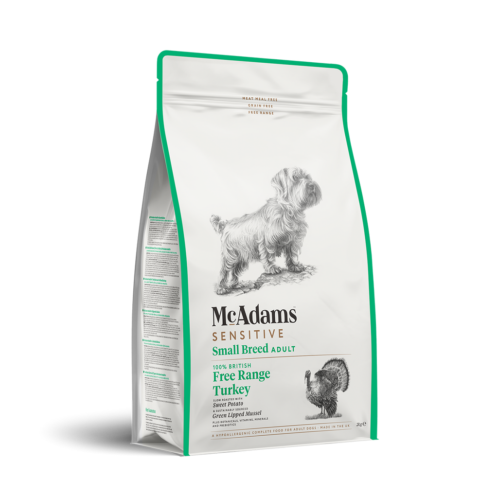 McAdams Small Breed Adult Sensitive Turkey 2kg