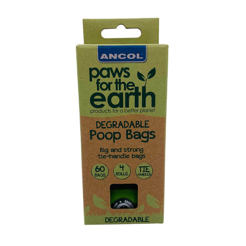 Ancol Biodegrade Refill Roll Poop Bags 60 Bags