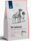 McAdams medium/large breed 2kg chicken & salmon