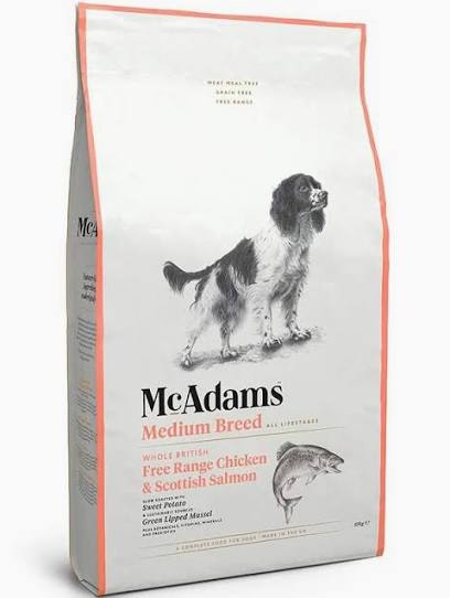 McAdams Meduim breed chicken & salmon 5kg